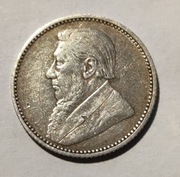 6 Pensów 1897 ZAR Afryka Południowa Transwal RPA 