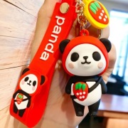 Breloczek do kluczy Słodka Ninja Panda