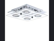 Plafon kwadratowy Eglo 290 x 29 cm szary