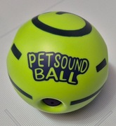 Interaktywna piłka z dźwiękiem dla psa dużej rasy