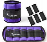 Regulowane Ciężarki na nadgarstek/kostkę Sportneer