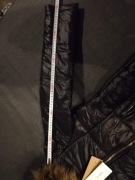 Kurtka damska czarna z futerkiem 