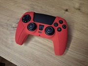 Oryginalny pad Dusalsense do Playstation 5 (PS5) czarny + etui White Shark