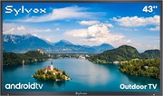 SYLVOX 43-Calowy Telewizor Zewnętrzny 4K UHD (Uszkodzona matryca)