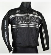 KURTKA PROBIKER RACING ROZM: S - ŚWIETNY STAN