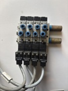 Zestaw zaworów wyspa 4x MEH-5/2-1/8-P-S-B