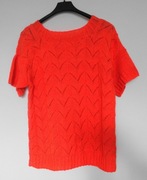 Sweterek damski z dzianiny z krótkim rękawkiem! OKAZJA!!