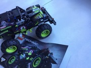 lego technic 42118, monster jam grane digger, sprawdzone, kompletne