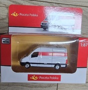 samochód  poczta polska HO skala 1:87