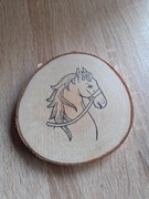 Podkładka pod kubek. Naturalne drzewo 