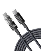KABEL USB C 2M 100W Z WYŚWIETLACZEM BASEUS 