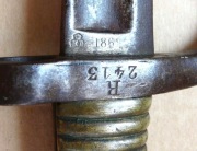 *** RZADKI BAGNET wz 1868 do karabinu TERSSEN ***