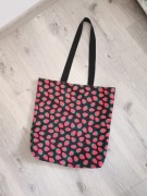 Torba na zakupy shopperka hand made truskawki 