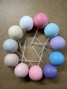 Kule na Piku, toppery, dekoracje, 20szt