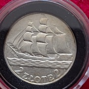 2 złote , Żaglowiec 1936 i Piłsudski 1934 .