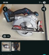 Piła tarczowa na baterie 