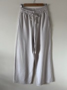 Szerokie spodnie dresowe Wiya Kolor kremowy rozmiar uniwersalny S/M