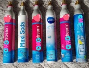 Wymiana naboi do saturatorów na pełne.  