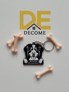 Personalizowany brelok z psem, Berneński pies pasterski