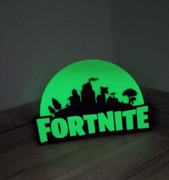 Podstawka na ps5 FORTNITE, fluor świecaca w ciemności 