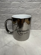 Kubek srebrny 330 ml kierownik tego cyrku / proszę mnie nie wk*rwiać