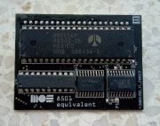 Zamiennik procesora MOS 7501 8501R1 adapter 6502A do Commodore plus 4 C16 
