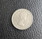 WIELKA BRYTANIA  - 2 SZYLINGI - 1963r.