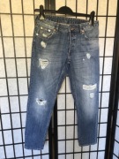 Damskie Jeansy MONKI vintage denim, pas36, spodnie