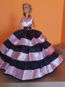 Suknia ,ubranko dla lalki barbie