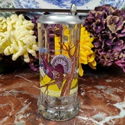 Szklany myśliwski kufel z pokrywką - Głuszec - Rastal - 0,5 L