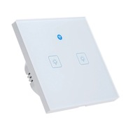 Podwójny dotykowy włącznik światła szkło WS-EU-2C