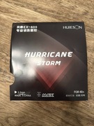 Nowa czarna okładzina Hurricane Storm EX600, podkład 2.2 mm, tw. 38-42