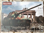 E-75 Jagdtiger II  2 in 1 z armatami 12,8cm  L/66 or L/55 1/35 Modelcollect