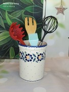 Pojemnik ceramiczny na łyżki,lód 1,5L Bolesławiec 