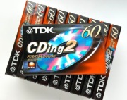 TDK CDing 2 60 kaseta