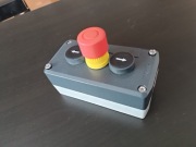 Kasetka Schneider z przyciskami XALD03 nowa