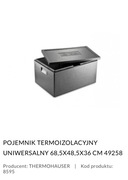 Pojemnik termoizolacyjny 