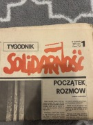 Kolekcja „Tygodnik Solidarność” – numery 1–37 z 1981 roku – oryginały