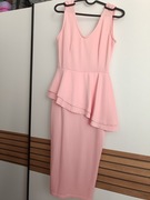 Elegancka sukienka z baskinką S/M