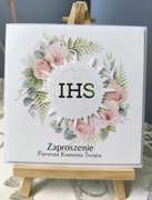 Zaproszenie Komunia Święta nr 2