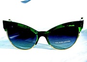 Okulary przeciwsłoneczne MARC JACOBS MARC 128/S sunglasses zielone kocie 