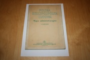 Polska Rzeczpospolita Ludowa mapa administracyjna  1958r.