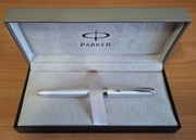 Parker Sonnet Lite Srebro CT pióro wieczne złota stalówka 18K F 