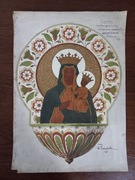 IKONA STARA - Projekt na kropielnicę