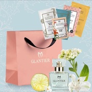 Zestaw Glantier 507 - Woda Perfumowana+Torebka Prezentowa+Zestaw 5 Próbek