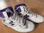 New Balance 650 High r.43 NOWE sneakersy retro white purple unisex
