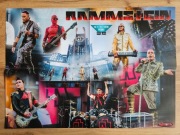 UNIKAT! Duży plakat/poster RAMMSTEIN - Format A2 (ok. 55 x 40 cm)