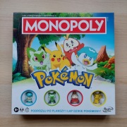 Gra Monopoly Pokémon Hasbro wersja polska