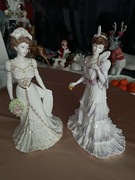 Dwie damy  Coalport 22cm (cena za 2 sztuki)