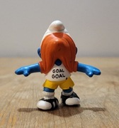 Schleich smerf smurf piłkarz strzelec figurka model wycofany z 2003 r.